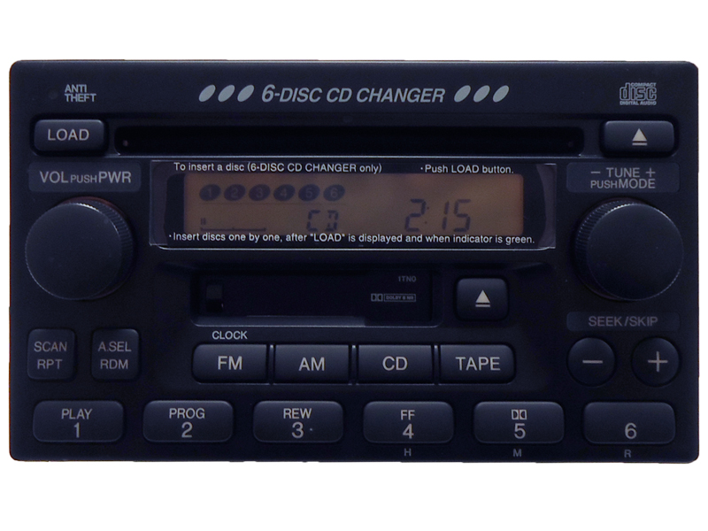 Cd player code for honda crv #6