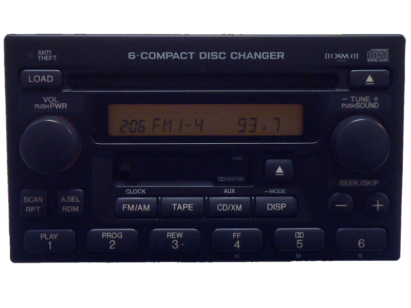 Change cd player 1997 honda accord #6