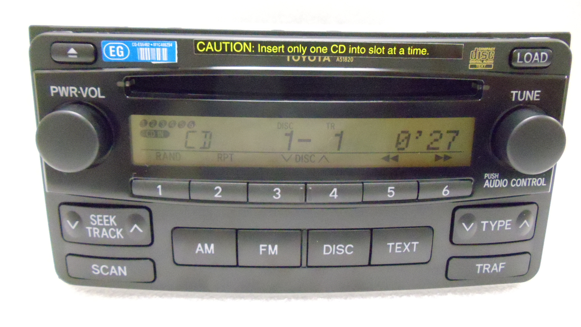 Cd echo player toyota