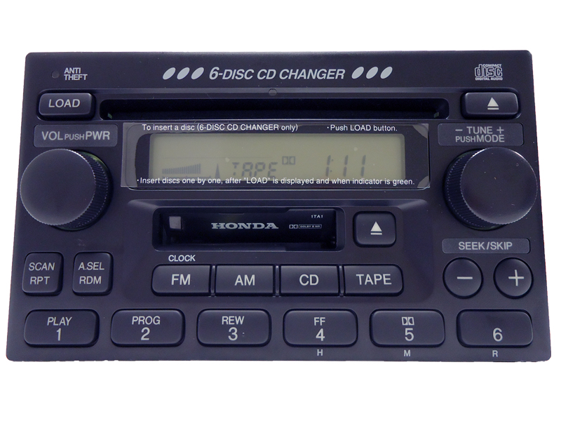 Change cd player 1997 honda accord #7