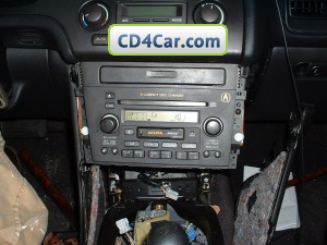 Acura TL/CL 99-02 Stereo Removal