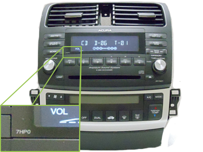 Acura Radio Code on Block Only Acura Tsx Radio 6 Disc Changer Cd Player Mechanism 7hb0
