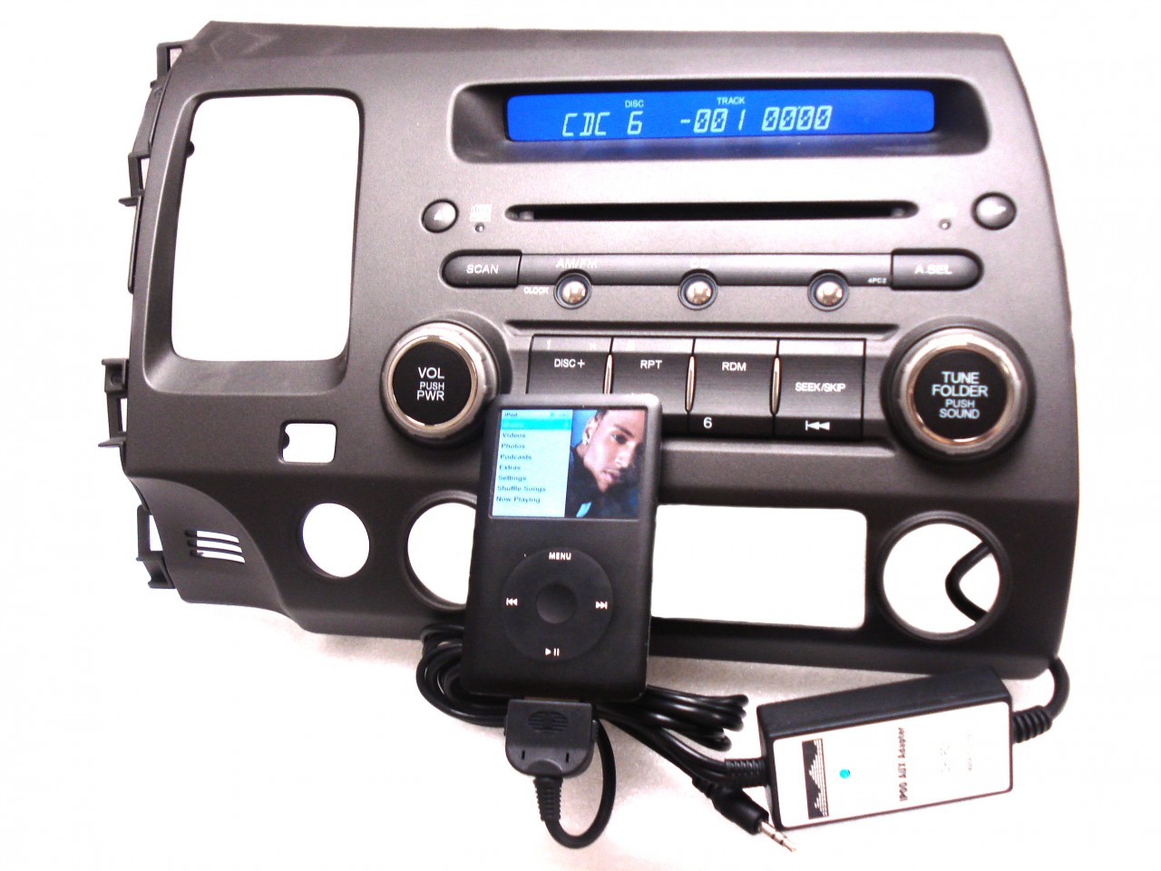 Honda civic 2003 auxiliary input #7