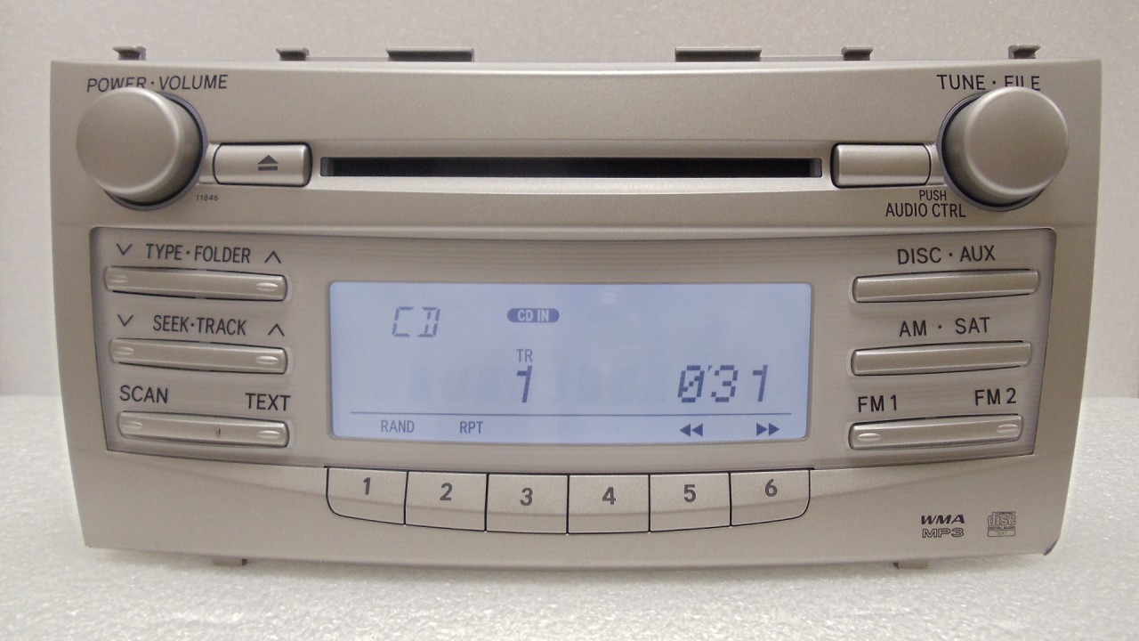 2002 toyota camry mp3 player #4