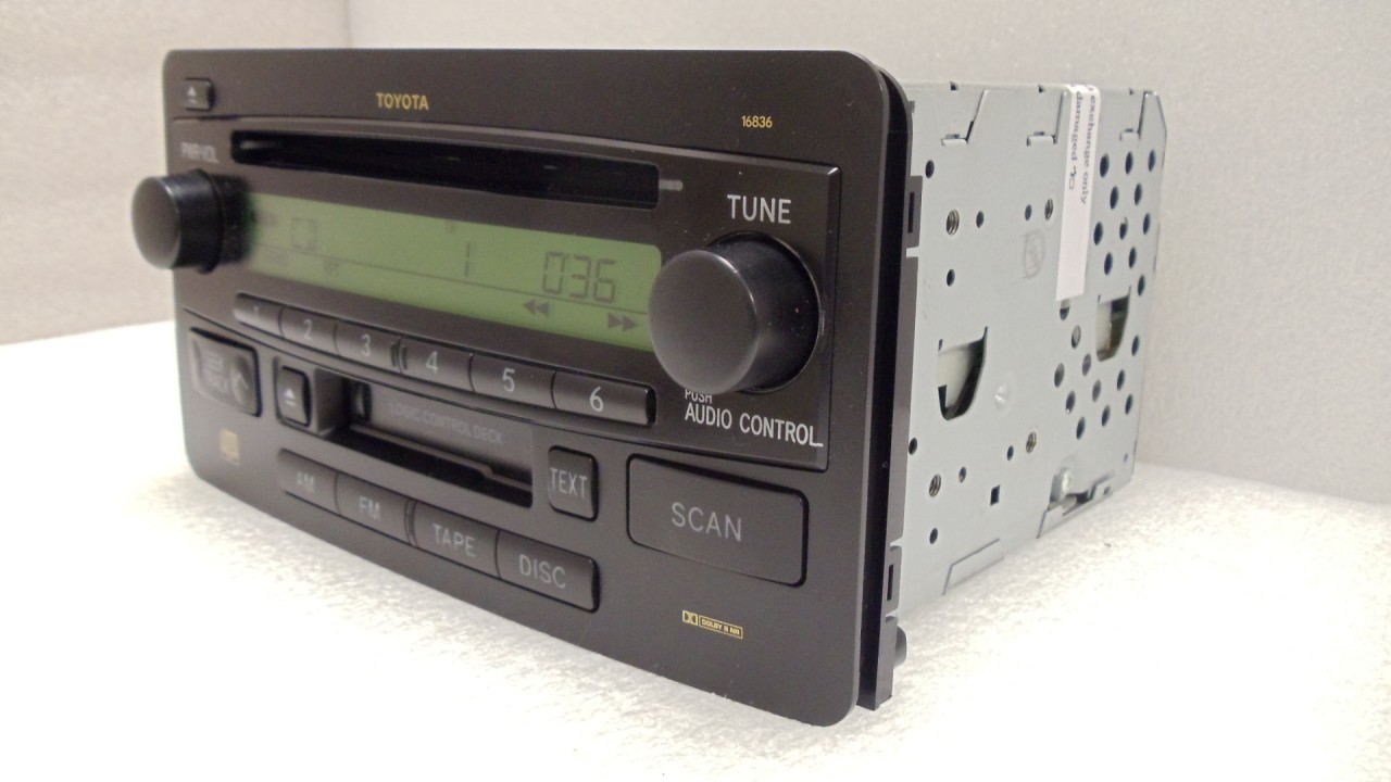 toyota tundra factory jbl cd radio #2