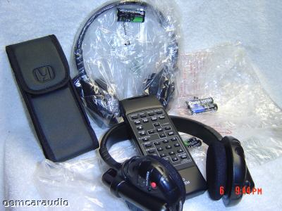 Headphones Remote on Honda Odyssey Pilot Acura Mdx Headphones Remote   Ebay