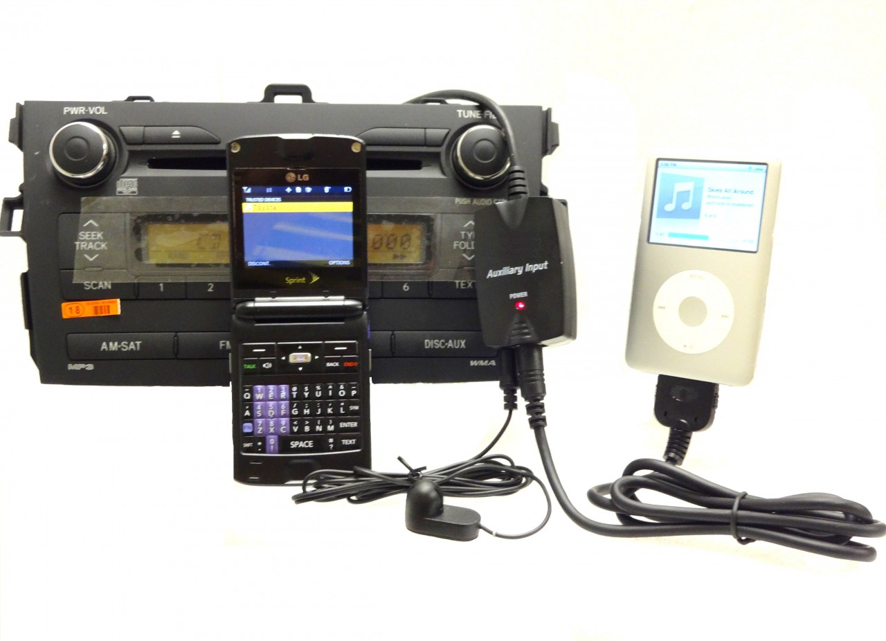 2003 Toyota matrix ipod adapter