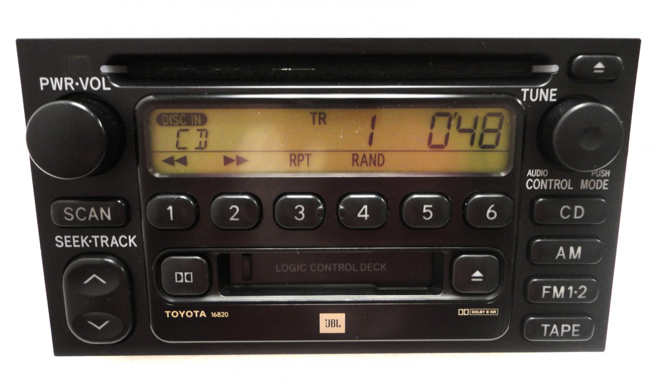 2000 Toyota tundra radio removal