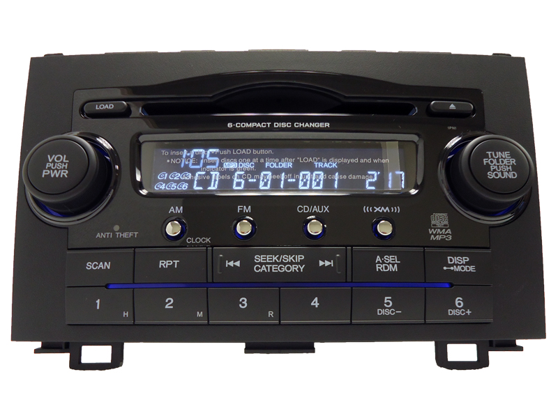 Honda crv radio code erre