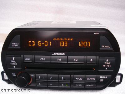 Bose 6 cd changer nissan #8