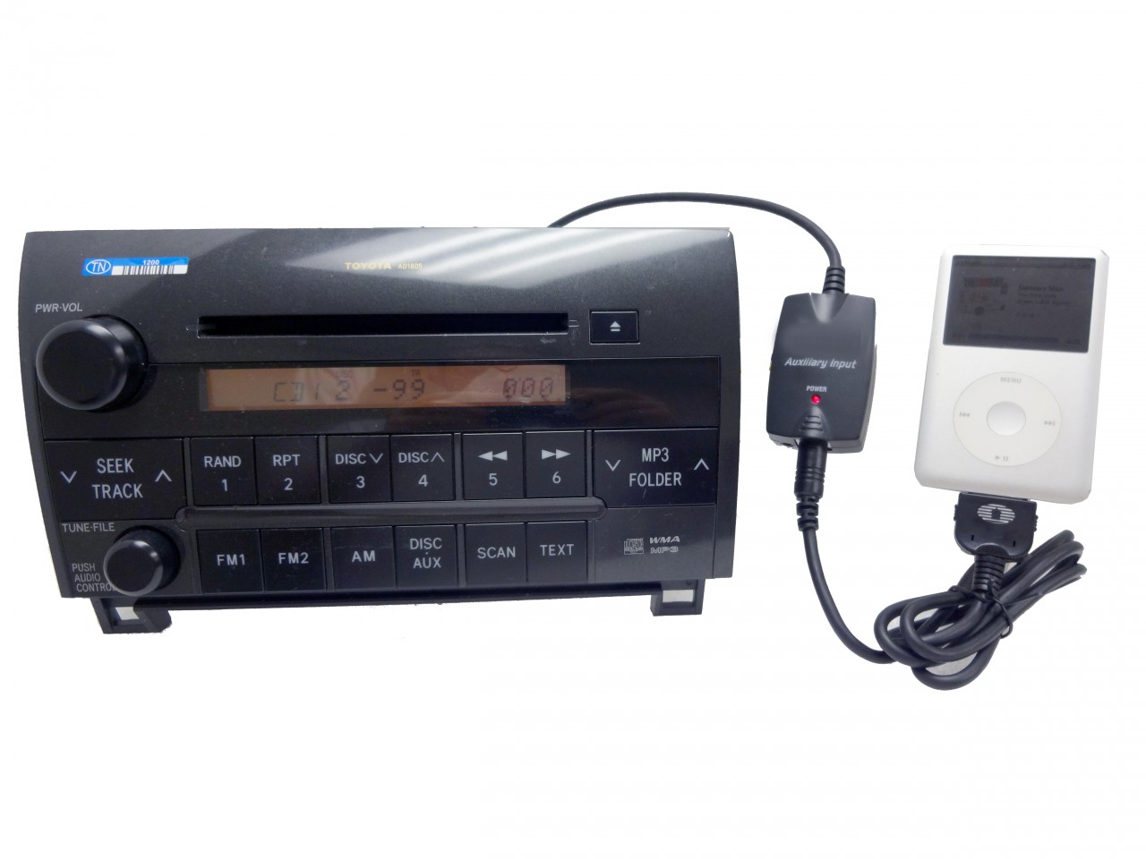2005 Toyota tundra ipod adapter