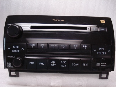 Toyota tundra factory jbl cd radio