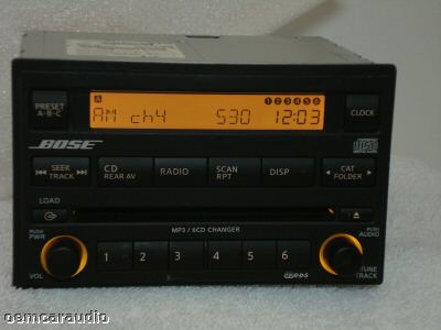Used Nissan Xterra >> 05 06 07 NISSAN Pathfinder BOSE Radio Stereo 6 Disc ... Used Nissan Xterra >> 05 06 07 NISSAN Pathfinder BOSE Radio Stereo 6 Disc ...