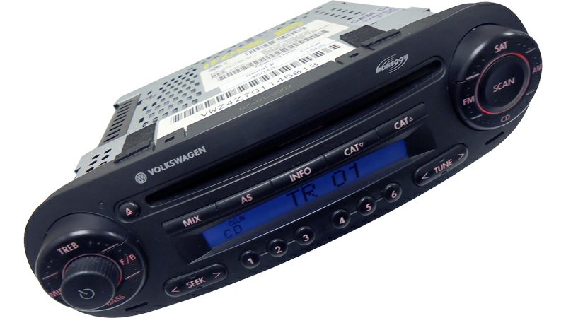 VW Volkswagen Beetle Monsoon Satellite XM Sirius Radio Stereo CD Player