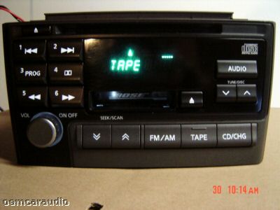 2001 Nissan maxima stock radio