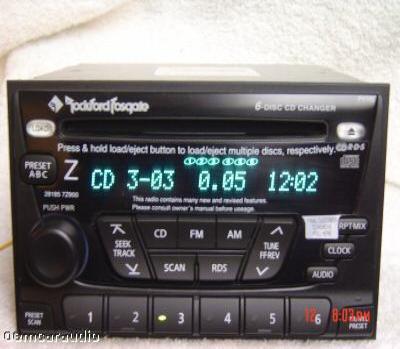 Nissan xterra cd player error 3 #9