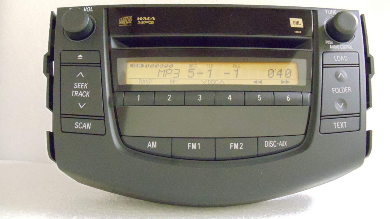 error 1 toyota cd player #4