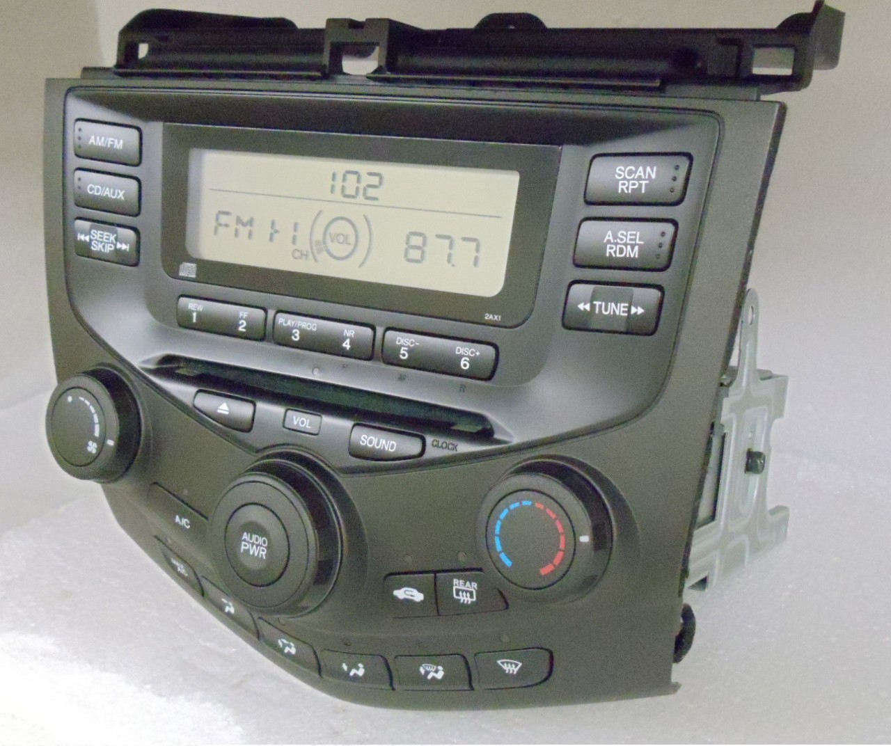 2004 honda accord radio recall