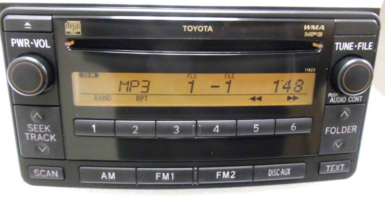 toyota car cd player not working #2