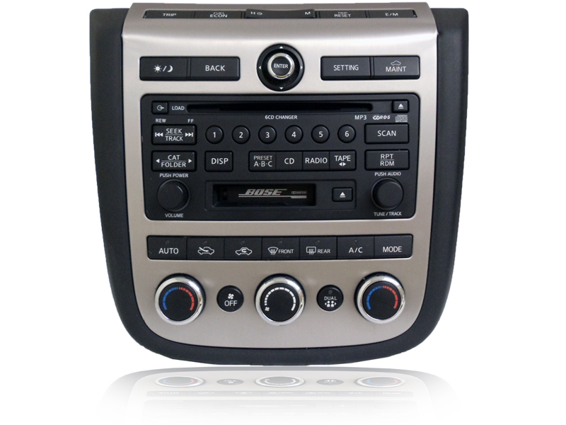 2003-06 Bose nissan murano radio 6 cd changer #8