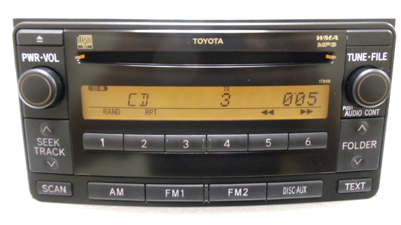 radio security code toyota yaris #2