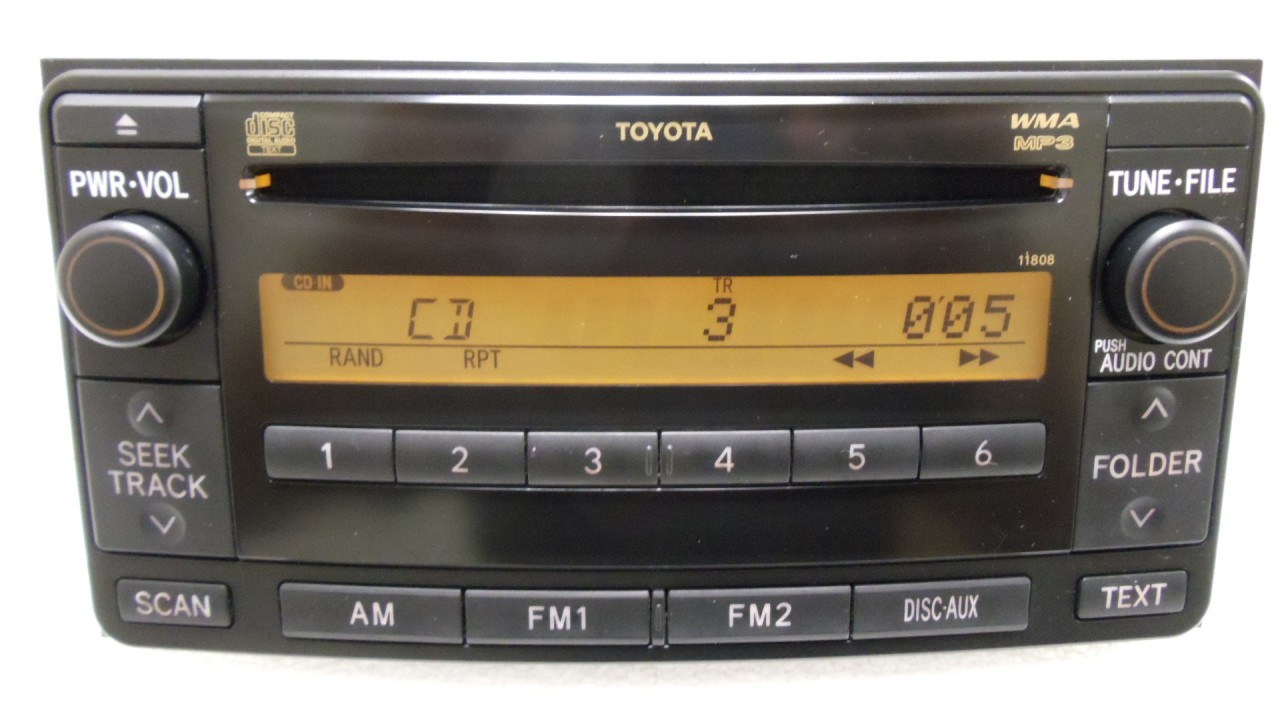 2005 toyota 4runner factory stereo #5