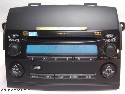 toyota 11818 radio #3 toyota 11818 radio #3