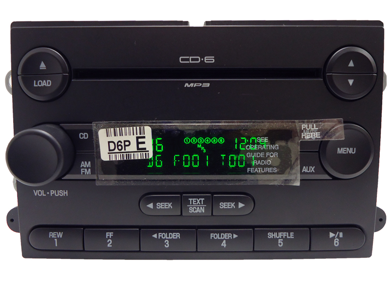Ford 500 stereo aux