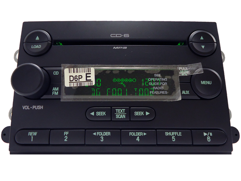 Ford 500 stereo aux #6
