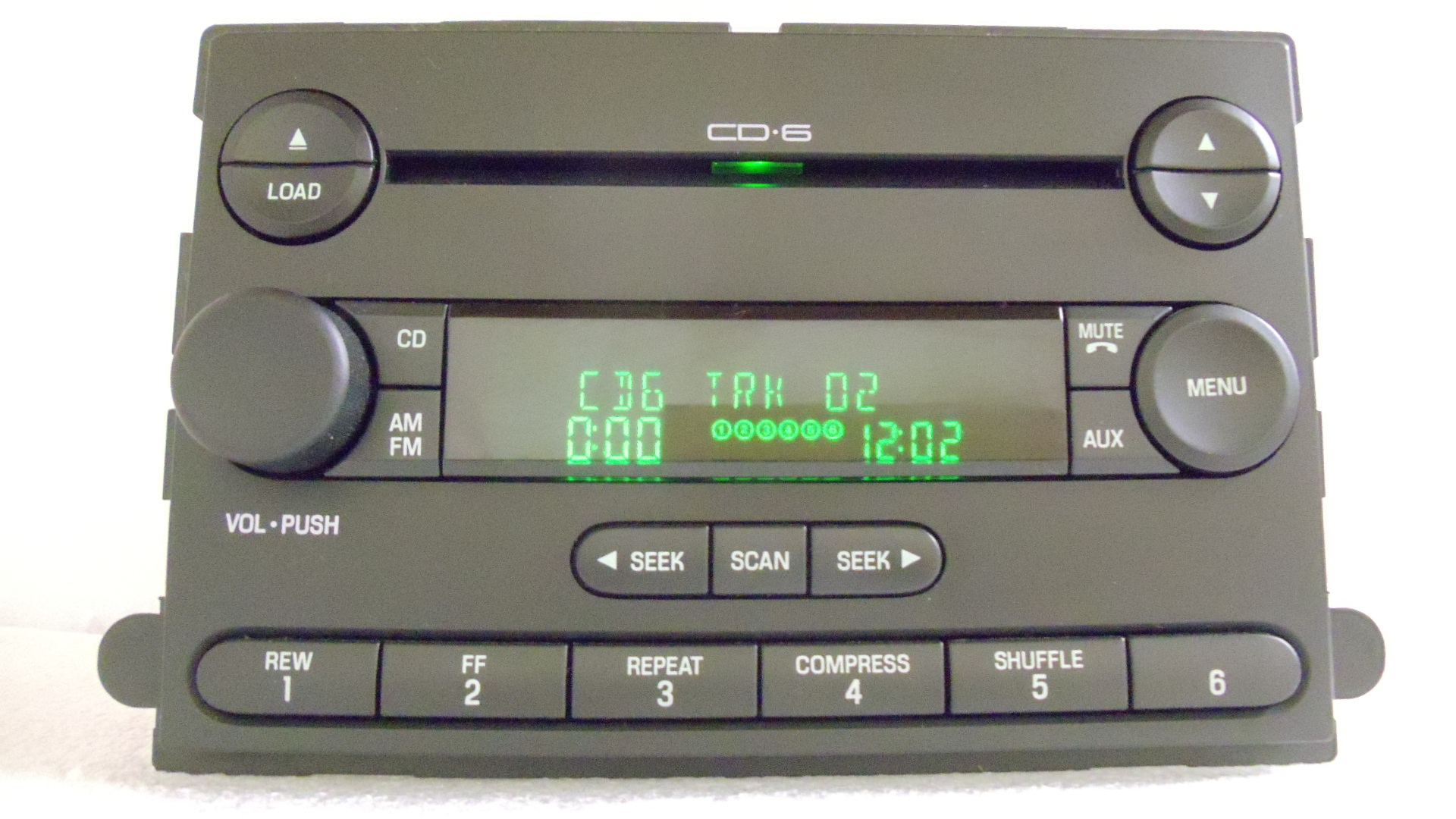 Auxillary input ford f250 6 cd radio