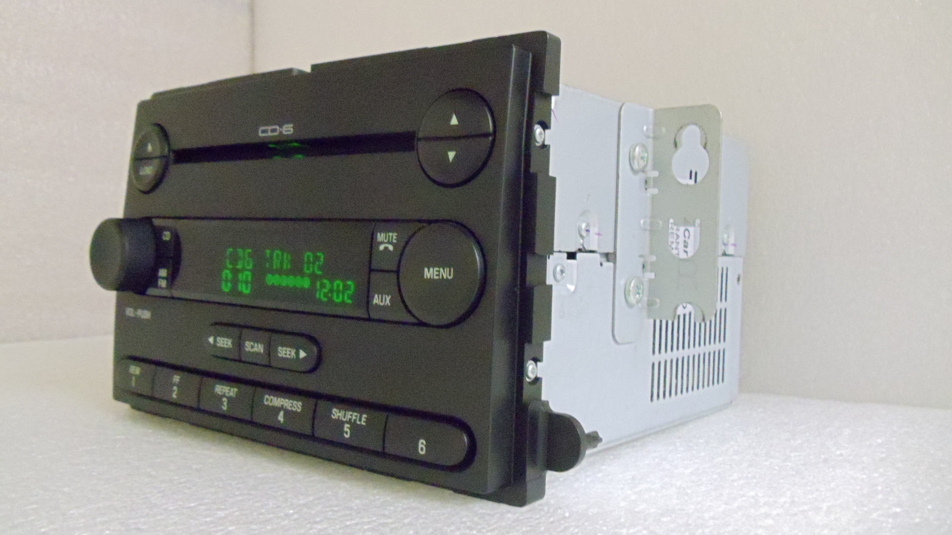 Ford f350 radio aux button