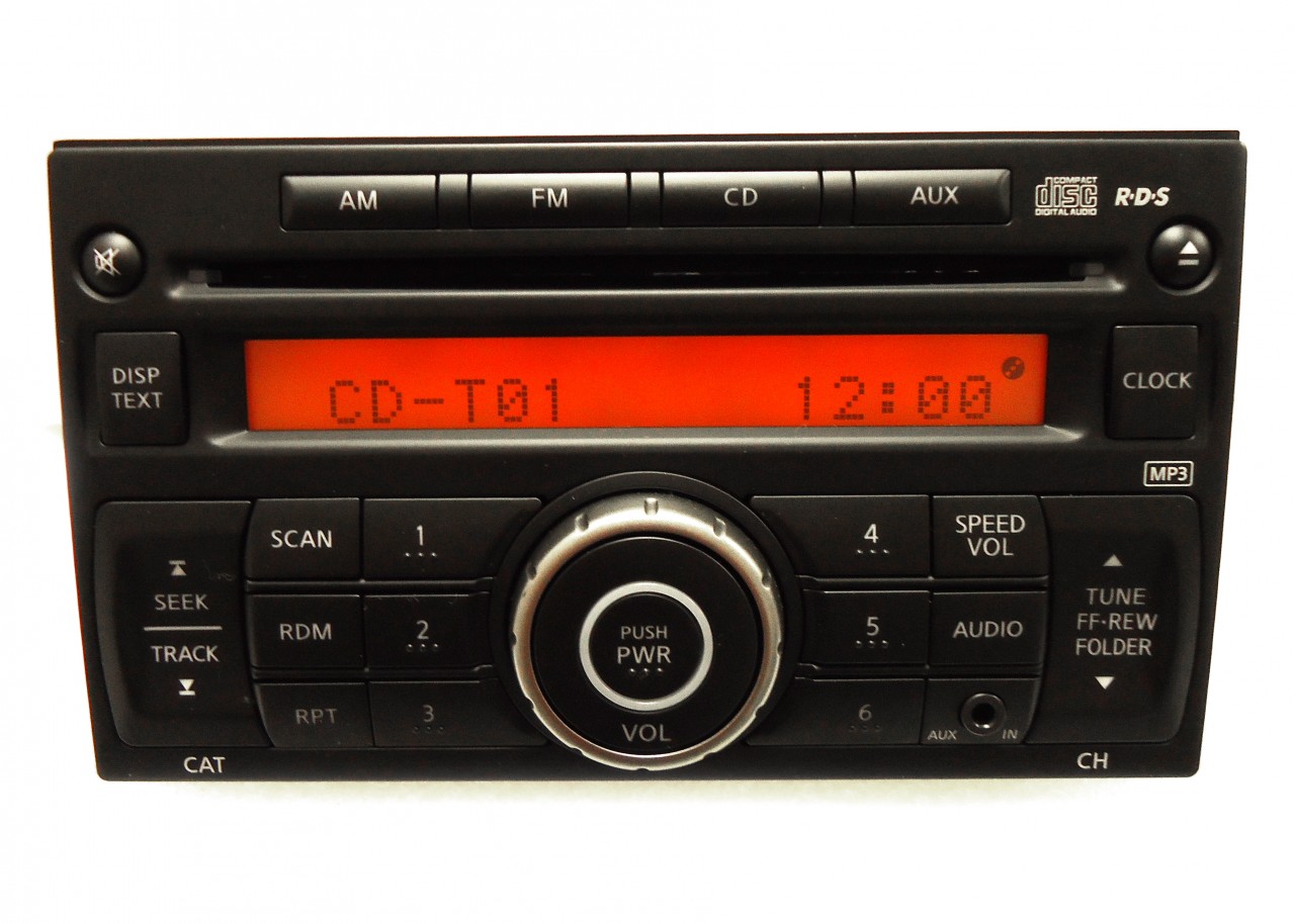Nissan Rogue Versa Radio  CD Player iPod Aux 281851PA1A 07 08 09 10 11