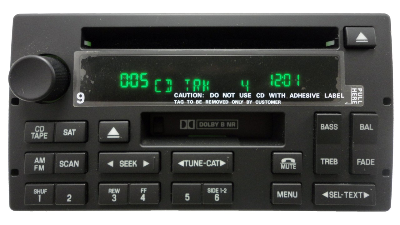 Ford crown victoria stereo removal