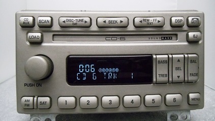 03 04 05 06 Lincoln Navigator Radio Stereo 6 Disc Changer CD Player Sound Mark