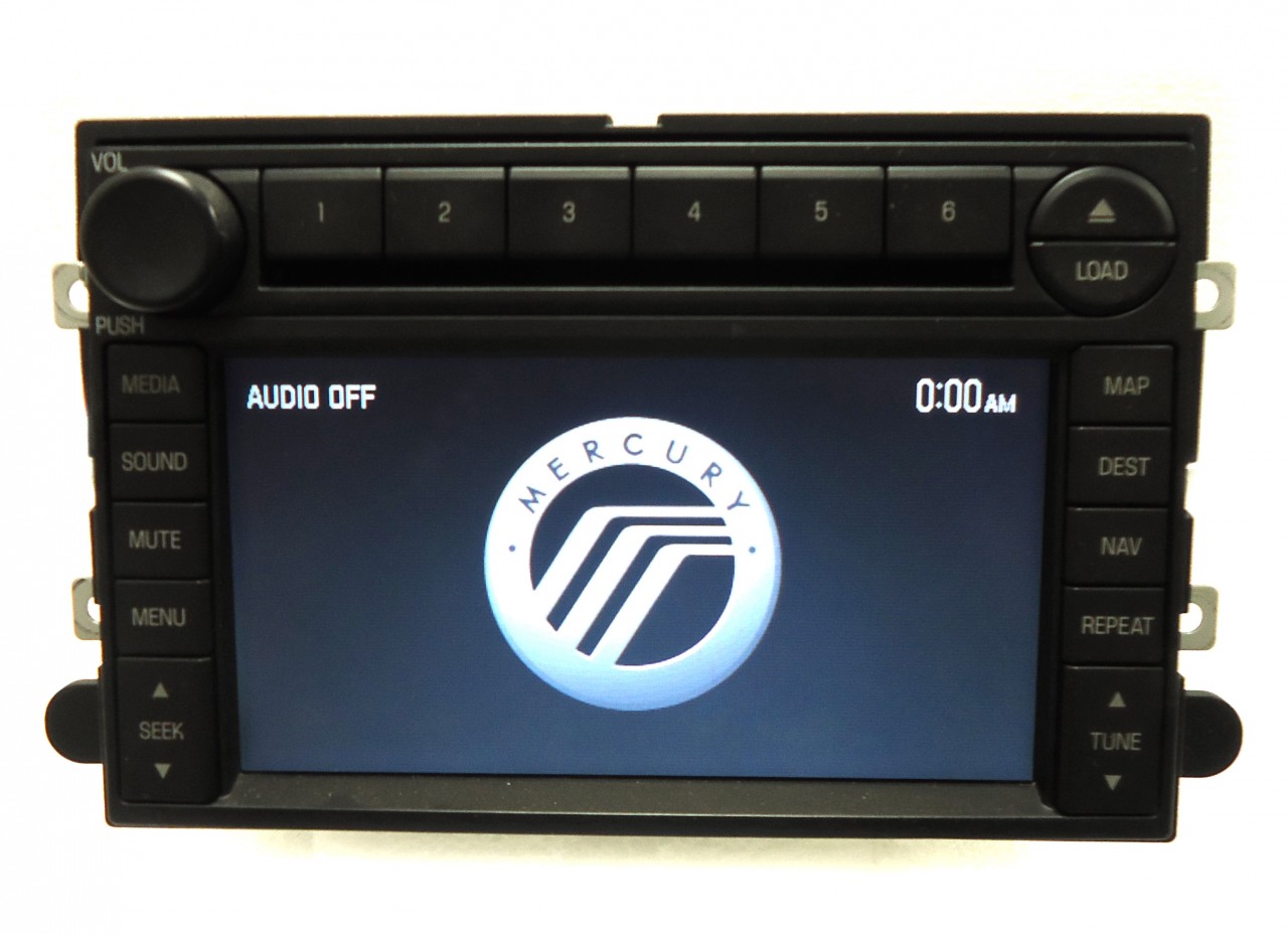 Ford Explorer Mercury Mountaineer GPS Navigation Radio 6 Disc Changer CD Player