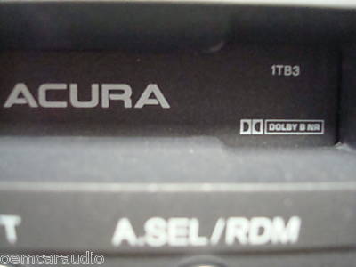 New 04 05 06 Acura TL Radio 6 Disc Changer CD DVD Player 1TB3 39100 Sep C011