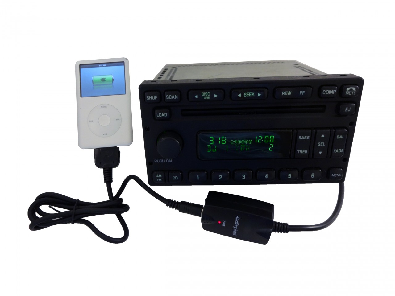 Ford factory stereo ipod adapter